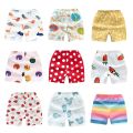 12 pcs - Regular use Summer cotton pants shorts 0-36 month old baby girl - Baby nicker - Bottoms shorts - printed nikers for babies. 