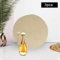 3x Photo Props Mirror Reflection Board Product Photography Props Display Decoration Organizer Home Ornaments Vanity Tray for Dresser Crafts , 18cm. 