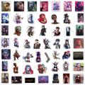 10/30/50pcs Anime Arcane Game Stickers For Skateboard Luggage Computer Guitar Car Phone Cartoon Graffiti Sticker Kids Toy Gift. 
