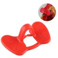2 PCs Plastic Glasses LARGE For Hen Eyes Rooster Avoid Hen Pecking One Other Chickens Agricultural Equipment, Red. 