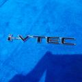 I-VTEC 3D Metal Car Letters | I-VTEC Sticker in Black color with silver outline and Red color with Black Outline | Trunk Badge I-VTEC Emblem IVTEC Logo Accessories. 