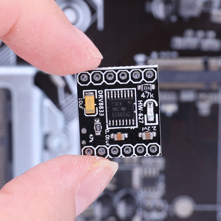 DRV8833 Motor Drive Module Good Heat Dissipation DC Gear Motor Driver 1.5A Single H Bridge 3D Printer Parts for Arduino