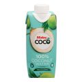 Malee Coco 100% Coconut Water Fruit juice 330ml Bottle. 