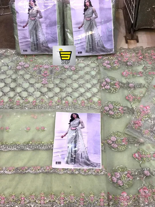 Fancy%20Net%20Saree%20For%20Women%20-%20Image%205