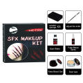 Realistic SFX Makeup Kit Versatile Long-lasting Easy-to-use Scars Wax High-quality Prosthetic Zombie Make Up for Cosplay events. 