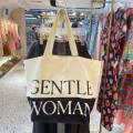 【Miga Plaza】 gentle woman tote bag GENTLEWOMAN gentlewoman official store Cloth Bag Simple Casual Letter Cloth Bag Thailand Thai Girls Corduroy Fashion Brand Women Shoulder Bag Canvas Bag Fashion Brand Gentlewoman Tote Bag. 