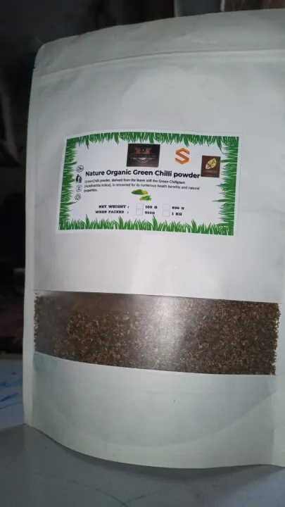 "Pure%20Green%20Chilli%20Powder%20%7C%20Natural%20Hari%20Mirch%20Powder%20%7C%20Organic%20Spicy%20Flavor%20for%20Cooking"%20-%20Image%203