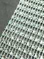 Silver Gold 36 / 72 Inches Cuttable Plastic Hollow Mesh Lace – Flexible DIY Craft Trim for Decorations & Projects. 