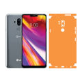 LG G7 ThinQ Back RHINO-1080 Light Orange Sheet Anti-stain Wrap Cover. 
