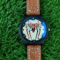 LEATHER BELT WATCH FOR BOYS. 