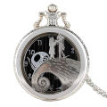 Christmas Pocket Watch Jack Skellington Tim Burton Movie Kid Pendant. 