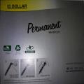Dollar Permanent Marker / Chart Marker Pen (12 Pcs / 1 Pkt). 