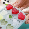 3D Ice Cube Tray Mold 18 Pattern Silicone Plastic Heart / Flower Shaped Ice Cream Tray Freeze Bar Jelly Pudding Chocolate Mold Summer Kitchen Tool. 