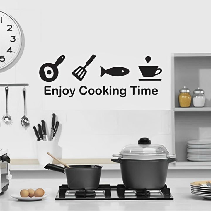 Wooden Kitchen Wall Art 3D Painting Tableware Home Restaurant Office Decor