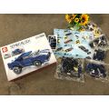 【Happier】 [UFW Toys] SEMBO BLOCK No.607011 Famous Car +1Pc L E G O People. 