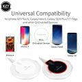 CCC Wireless Charger Ultra Thin Led Qi Wireless Charging Pad For Iphone XS X 8 Plus Samsung Huawei Mate 20 Pro Charger. 