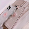 【2024】 Korean 3D Bow Clear Soft Case for iphone 15 14 Pro Max 13 12 Pro 11 X XR XS 7 8 Plus SE3 MiNi Candy Cute Transparent Cover. 