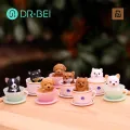 DR BEI Teacup Puppy Statue High Simulation Smooth Edge Teacup Dog Figurine. 