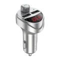 KUULAA Car Charger FM Tran_s_mitter Bluetooth Car Audio MP3 Player TF Card Car Kit 3.4A Dual USB Car Phone Charger For Xiaomi Mi. 