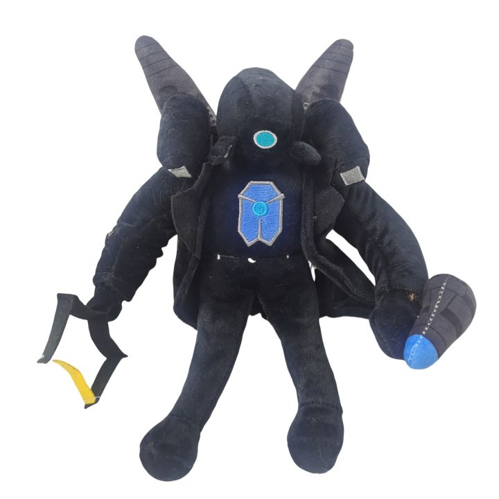 Cross-Border New Toilet Man Titan Iron Hand Monitor Man skibidi toilet plush Plush toy doll
