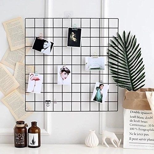 Metal%20Mesh%20Grid%20Panel%20Photo%20Wall%20Decor%20Art%20Display%20for%20Home%20with%20Easy%20Installation%20-%20Image%204