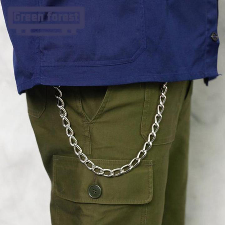 Green forest Wallet Chain Hip-hop Minimalist Men Jeans Waist Wallet Chain