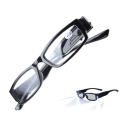 Hands-free Magnifying Glasses Flexible Magnifier Glasses LED Lit Magnifier Glasses Reading Glasses With 180% Magnification Loupes For Sewing And Crafting. 
