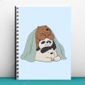 WE BARE BEARS A4 (4757) NOTEBOOK. 