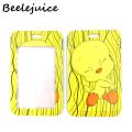 Cartoon Duck Yellow Lanyard Card Holder Student Hanging Neck Phone Lanyard Badge Subway Access Card Holder Accessories Gifts. 