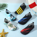 Adult Beach Shoes Men and Women Wading Non-Slip Socks Children Snorkeling Swimming Shoes Barefoot Running Yoga Soft Shoes Dive Boots. 