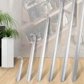 4 Pcs Easy To Use Silver Shoe Horns 6 Inch Stainless Steel Boot Jack Smooth Surface Shoe Wearer Man. 