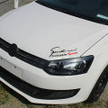 Sports Mind Sticker (Black+Red) Car Headlamp Stickers, Stickers for Car, Auto Styling Stickers. 
