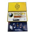 WATCH 4 PRO Round big smart watch dual strap Android Smartwatch Wearable Devices Smart Watch For Men. 