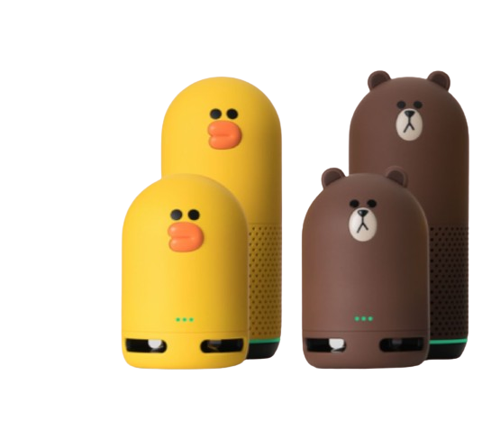 Clova Naver Friends Plus Portable AI Speaker - High Stereo Bass & Woofer Bluetooth Speaker