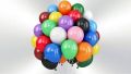 100 Pcs Multiple Random Colors Shiny Balloons for Event Decoration (Good Quality). 