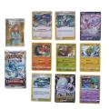 25pcs Pokemon Trading Card Game Vmax GX Sword Shield Evolution Lost Origin Silver Tempest Crown Zenith Booster Game Cards Kid Toy. 
