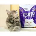 Fluffy Cat Food For All Stages Shiny Hair 1.2Kg. 