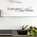English Letters Kitchen Love Vinyl Wall Sticker on The Wall Decals Art Words Kitchen Background Decoration Stickers Home Decor. 