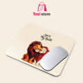 Gaming Mouse Pad Premium  8" x 6.5  Thick Non-Slip Rubber Base, Smooth Cloth Surface for Precision Control - Tozistore. 