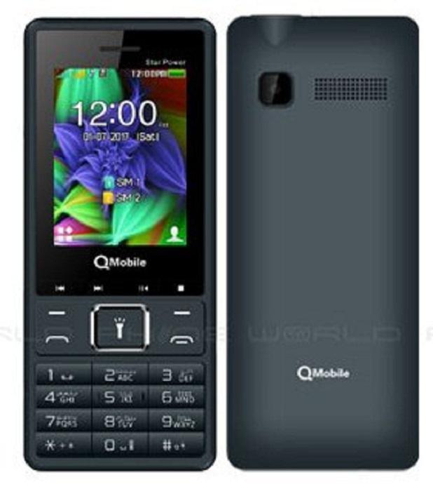 Q mobile Super Star Power (PTA Approved / Pin Pack / Dual Sim / 2.4 Inches LCD / Audio Video Player / FM Radio / Auto Call Recorder / LED Flash / Bluetooth / USB / GPRS / EDGE / SD Cared Supported Up to 16 GB )
