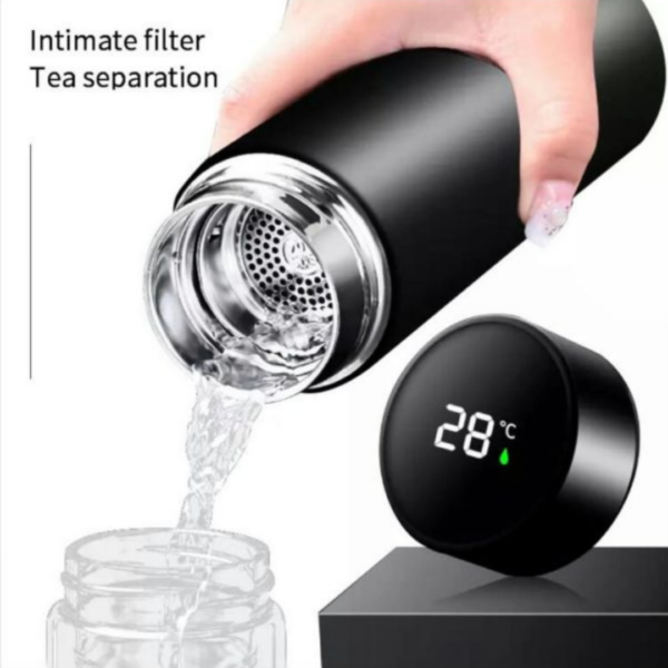 HOT/Cold TEMPERATURE DIGITAL LED WATER BOTEL 500ML | Daraz.pk