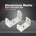 HDKJ Steering Gear Pan and Tilt Mechanical 2 DOF Robot Servo Bracket Mount Kit. 