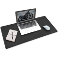 Small Leather Desk Pad │ Keyboard Mouse Pad │ Desk Protector Mat for Office/Home (12" x 20"). 