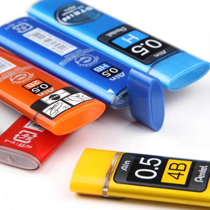 Pentel%20Ain%20STEIN%200.7mm%20HB%20Mechanical%20Pencil%20Black%20Resin%20Pencil%20Lead%20(1%20Tube)%20-%20Image%204