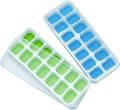 ​Easy Push Pop-Out Square Silicone Ice Cube Tray with Plastic Lid – 14 Grids Flexible Mold for Freezer & Refrigerator – BPA-Free, Leak-Proof, Stackable Design​ Walmart.com +3 Amazon +3 Walmart.com +3. 