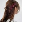 4Pc Sweet Star BB Hairpin Girls Y2K Side Bangs Barrette Simple Metal. 