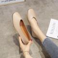 2022New Flat Shoes Women's Pointed Toe Low-Cut Gommino Loafers Slip-on Women's Soft Bottom Comfortable Small Leather Shoes. 