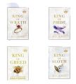 King Of Sins Series 4 books set by Ana Huang ( King of wrath / King of pride / King of greed / King of Sloth ). 