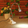USB Power Clip Holder LED book light Desk lamp 1W Flexible Bed Reading Book lights Table lamp for the study room bedroom living. 