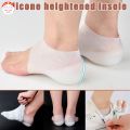 FL 1Pair Invisible Height Increased Insole Insoles Silicone Heel Socks Liners Increase Insole Pain Silicone Relieve Forefoot Pad Reusable Pads for Women Men. 